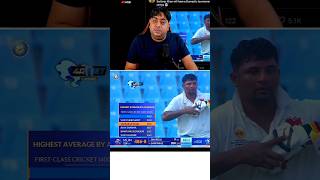 Sarfaraz Khan Batting Average In first class 😱🤟 sarfarazkhan batting average domesticcricket [upl. by Farron]