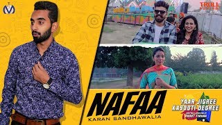 Nafaa Full Song  Karan Sandhawalia ft Kru172  YJKD  New Punjabi Song 2018 [upl. by Akcir]