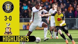 Harrogate Town 30 Bradford City Highlights [upl. by Gautea930]