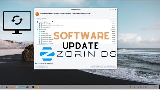 How to Software update Zorin OS 16 Pro easy Way [upl. by Pearson36]