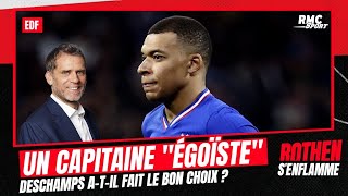 Équipe de France  Mbappé un capitaine quotégoïstequot juge Rothen [upl. by Ettenom621]