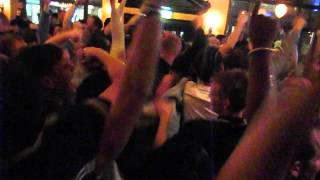 DROGBAS GOAL fans reaction Chelsea v Munich CUP FINAL  Brogans Irish Bar Fulham 2012 [upl. by Ambrose458]