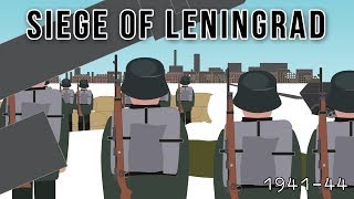 The Siege of Leningrad 194144 [upl. by Aneehsirk918]