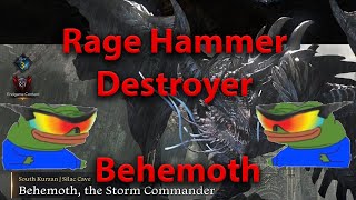 Behemoth Raid Gate 1 amp Gate 2  Rage Hammer Destroyer [upl. by Ysac]