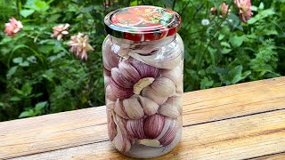 Best Way To Pickle Garlic So Delicious and Easy [upl. by Mcquade488]