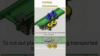 Cutting Mechanism engineering mechanical solidworks 3d cad autocad design productdesign [upl. by Eciened772]