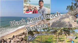 Varkala BeachBlack sand BeachThiruvambady BeachNorthcliffbeachTrivandrumKerala Gods own Country [upl. by Anaihr]