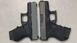 Glock 43 Vs Glock 26 Review [upl. by Beesley]