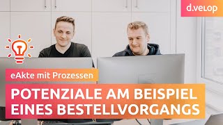 Prozessdigitalisierung amp eAkte​ Potenziale erkennen am Beispiel​ eines Bestellvorgangs  Webinar [upl. by Ofori]