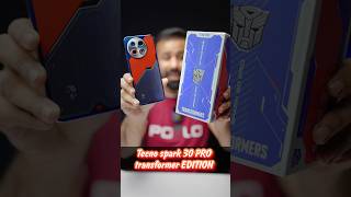 Tecno Spark 30 Pro Transformers edition Unboxing amp Review tecnospark30pro bestphoneunder45k [upl. by Hafinah188]