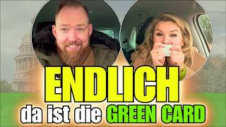 🇺🇸 Endlich unsere GREEN CARD erhalten  Probleme mit der SSN  USA Auswanderer Vlog 7 [upl. by Tema]