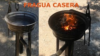 Como hacer una fragua casera [upl. by Arateehc]