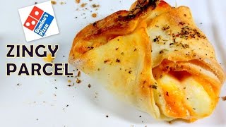 Cheese Parcels Recipe  Dominos Zingy Parcel [upl. by Oirasor]