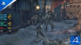 Bloodborne No Patch on Shadps4 v031 WIP Latest Update  Intel i5 12400f GTX 970 4GB 16 GB RAM [upl. by Enilamme]