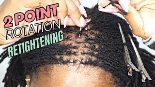 How I Retighten My Locs plus Frizz Control  Kendra Kenshay [upl. by Vito]