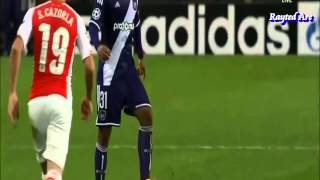 Youri Tielemans vs Arsenal Oct 22nd 2014 UCL [upl. by Chelsae]