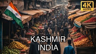 🇮🇳 Kashmir India STUNNING Walking Tour in 4K 60FPS [upl. by Deyes]