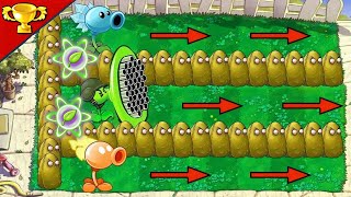 Gatling Pea Vs Snow Pea Vs Repeater Vs Giga Gargantuar Vs Dr Zomboss  Plants vs Zombies [upl. by Horsey]