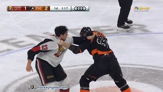 Nick Paul vs Jakub Voracek Dec 7 2019 [upl. by Hummel327]