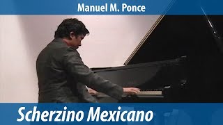 Scherzino Mexicano  Manuel M Ponce  Piano  Josué Miranda [upl. by Maureene]