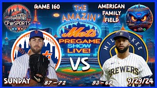 Mets PreGame Show  Mets vs Brewers Game 160  New York Mets  Milwaukee Brewers  Mets Talk [upl. by Valorie293]