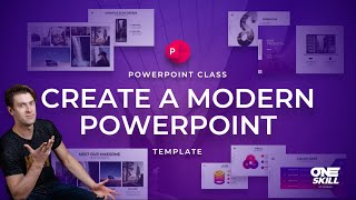 How To Create a Modern PowerPoint Template 🔥Preview🔥 [upl. by Oaoj331]