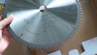 Bosch 10quot 80T ATB circular saw blade  Expert for Wood [upl. by Eleanore]