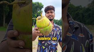 কে সবার আগে এই নারকোল টা ছাড়াতে পারবে 🤣 bengaliminivlog game [upl. by Yzeerb]