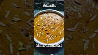 Diwali special mohan thaal barfi make by maa food mohanthalrecipe diwalispecial [upl. by Maroney227]