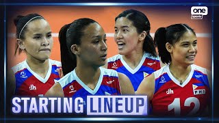 Alas Pilipinas journey at the 2024 AVC Womens Challenge Cup  Starting Lineup [upl. by Havot]