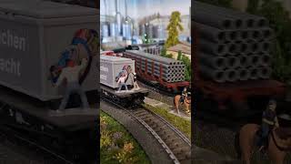 Illegale Graffiti Sprayer  Modelleisenbahn München H0 modelrailway modeltrains modelrailroad [upl. by Ruvolo]