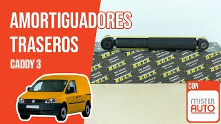 Cómo cambiar los amortiguadores traseros Caddy 3 ➿ [upl. by Letch]