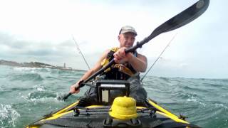 Kayak Fishing Windy Sea Palling [upl. by Sul]