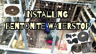 HOW TO INSTALL BENTONITE WATERSTOP [upl. by Clemen953]