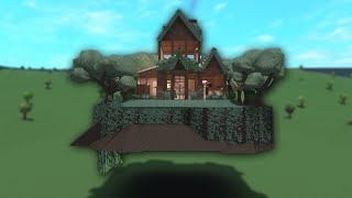 BUILDING A BLOXBURG TINY HOUSE BUT ITS IN THE SKY [upl. by Nawak]