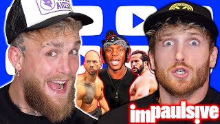 Jake amp Logan Paul Fight Over KSI Offer 20M To Andrew Tate And His Brother For MMA Superfight  403 [upl. by Otrebogir]