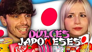 Probando DULCES JAPONESES con MI NOVIA [upl. by Nodababus]