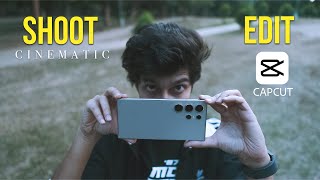 HOW TO SHOOT amp EDIT CINEMATIC SHOTS IN CAPCUT MOBILE  100 PRACTICAL VIDEO [upl. by Grete]