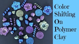 Polymer Clay Tutorial NEW Dragonfly Glaze On Polymer Clay Beads For A Magical Color Shift Effect [upl. by Ahsiaa951]