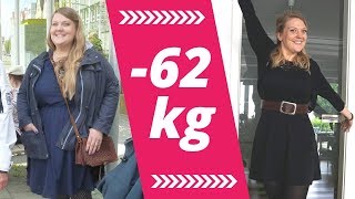 Abnehmen Erfolgsgeschichte Lena hat 62 kg abgenommen Vorher amp Nachher [upl. by Ynafetse856]