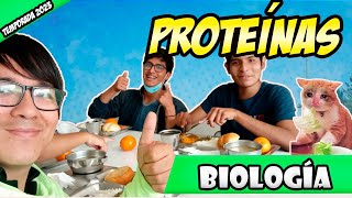 BIOLOGÍA FREE   PROTEINAS  BIOMOLECULAS ORGANICAS 👉😍🌿 [upl. by Natalia]