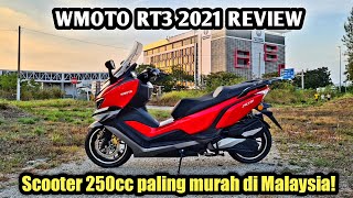 WMOTO RT3 250cc 2021 Malaysia  FULL REVIEW [upl. by Hilarius]