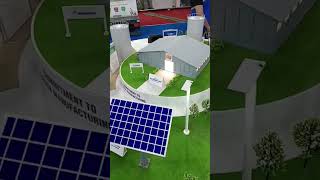 ☀️ Powering Factories with Solar Panels 💡 Clean energy innovations at Expo Mart Greater Noida 🌍 [upl. by Barbara]