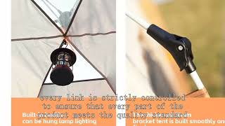 Indianstyle tent Manufacturer China Chinese High Grade Cheapest [upl. by Heti]