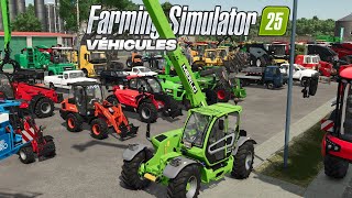 Tester tous les télescopiques camions moissonneuses ensileuses sur Farming Simulator 25 [upl. by Domella873]