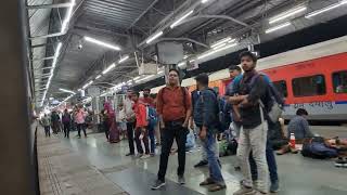 Bhopal Junction station 12723Telangana Express Arriving Departing Indian Railways Video in 4k HD [upl. by Lane]