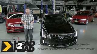 Cadillac ATS 36 vs BMW 335i vs Mercedes Benz C350 Head 2 Head Episode 21 [upl. by Hagile]