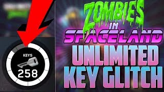 NEW UNLIMITED KEY GLITCH on INFINITE WARFARE Zombies In Spaceland GLITCH FULL GuideTutorial [upl. by Branden]