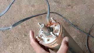 Ecozen Solar Pump 5hp Motor lower housing stud damage issue [upl. by Coheman561]