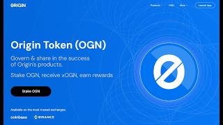 🔵 Productos de Origin Protocol OUSD OETH OGN xOGN y ARM 🦾 [upl. by Lashoh]